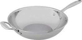 Cosy & Trendy Wok Classic en acier inoxydable Ø30 cm