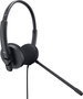 Dell Casque audio stéréo avec microphone antibruit ajustable et commandes accessibles - WH1022