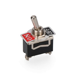 Edm Interrupteur unipolaire à queue métallique 10A 250V (emballé) - Dimensions 34x23,75x27,5mm