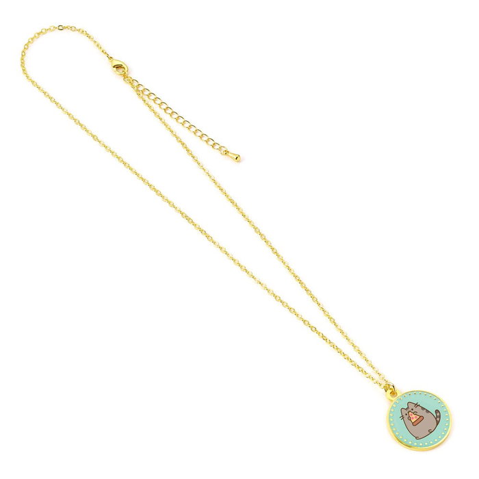 Pusheen pendentif et collier argent Blue Pizza Pusheen pendentif et collier argent Blue Pizza
