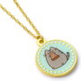 Pusheen pendentif et collier argent Blue Pizza