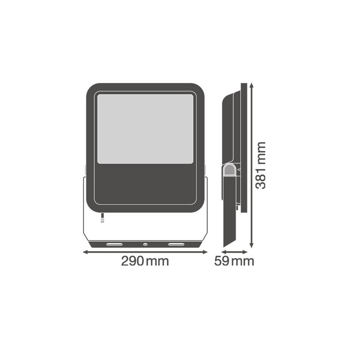 Ledvance Projecteur LED 125W 13750Lm 3000K 100 x 100º IP65 Ledvance Projecteur LED 125W 13750Lm 3000K 100 x 100º IP65