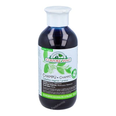 Corpore Sano Shampoo Henna Palo Campeche Negro