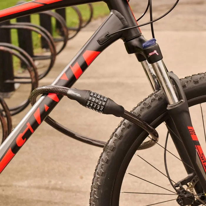 Master Lock Antivol câble vélo à combinaison Master Lock Antivol câble vélo à combinaison