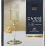 Inde Coupe de champagne Inde Carre optics 6 Pièces