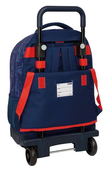 Safta Mochila Gde. c/ruedas compact extraible Spider-Man 33x45x22cm Dès 36 mois Safta Mochila Gde. c/ruedas compact extraible Spider-Man 33x45x22cm Dès 36 mois
