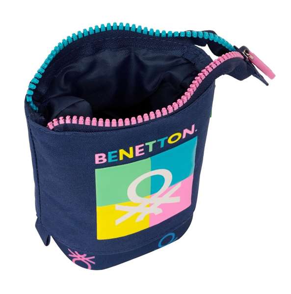 Safta Portatout Cubilete Benetton "Cool" pour Enfants 3 Ans - Taille 8 x 19 x 6 cm