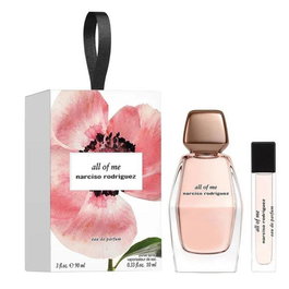 Narciso Rodriguez Coffret Parfum All Of Me pour Femme - Eau de Parfum 90 ml + 10 ml - Set de Parfumerie
