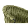 Chaise DKD Home Decor Noir Vert Polyester Velours Métal 66 x 60 x 84 cm