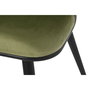 Chaise DKD Home Decor Noir Vert Polyester Velours Métal 66 x 60 x 84 cm