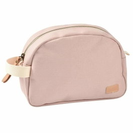 Béaba Trousse de toilette canvas rose poudré