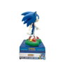KIDS LICENSING - Lampe 3D et réveil Sonic the Hedgehog - Taille : 23,4 x 13 x 13 cm