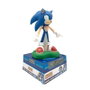 KIDS LICENSING - Lampe 3D et réveil Sonic the Hedgehog - Taille : 23,4 x 13 x 13 cm