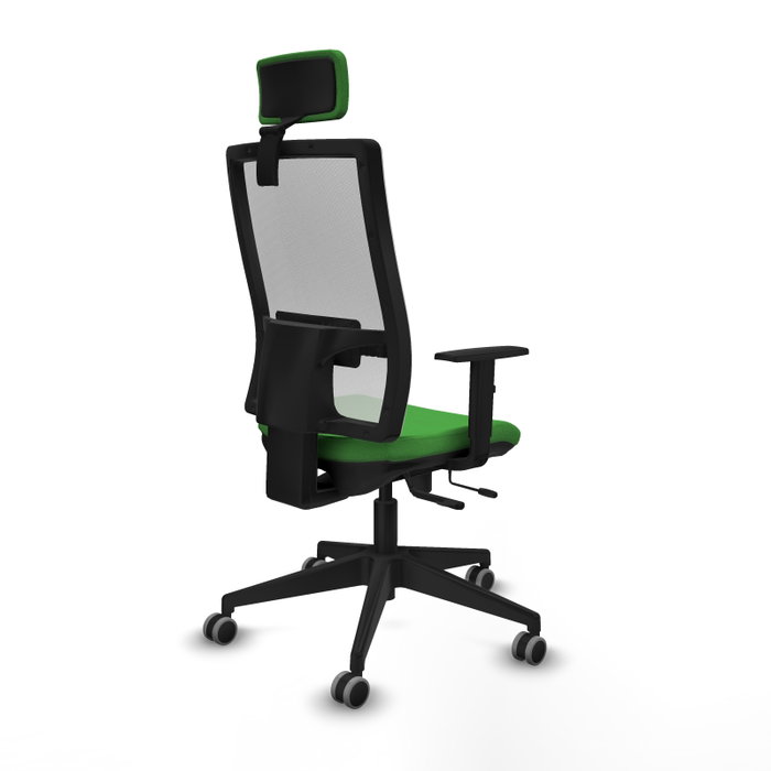 Piqueras y Crespo Chaise de Bureau Horna, Vert et Blanc Piqueras y Crespo Chaise de Bureau Horna, Vert et Blanc