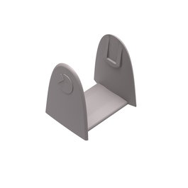 ITALIANA FERRAMENTA Embellecedor de fijación pour pata compact, Gris
