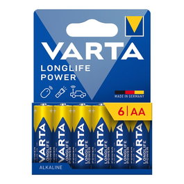 Varta LR06 Longlife Power Pile Alcaline AA 1,5V - Lot de 6