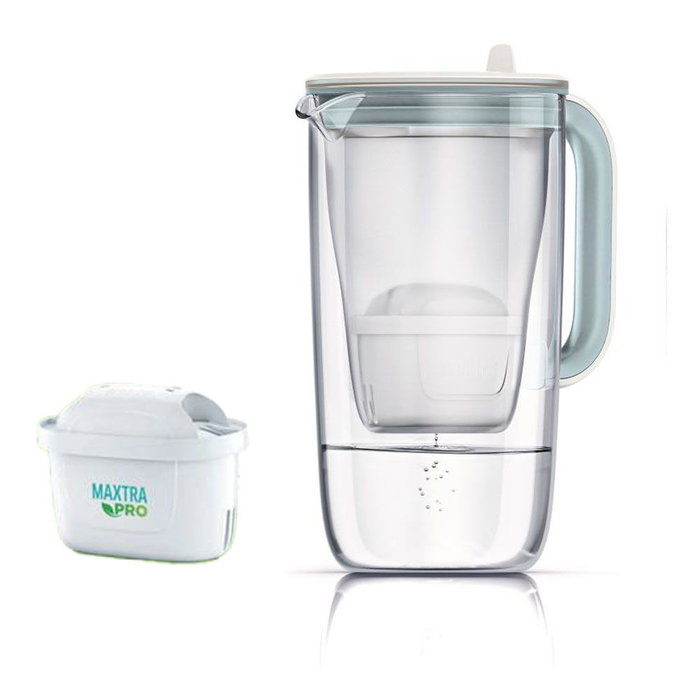 Brita Carafe filtrante en verre Model One bleue - 2,5L