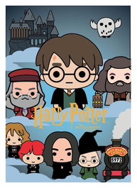 Monogram Int. Aimant en mousse 3D Harry Potter à l'école des sorciers