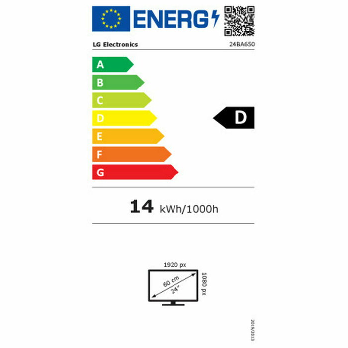 LG 24BA650 Moniteur LED IPS 23,8 pouces 1920 x 1080 LG 24BA650 Moniteur LED IPS 23,8 pouces 1920 x 1080