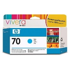 HP Cartouche d'encre 70 cyan 130ml C9452A