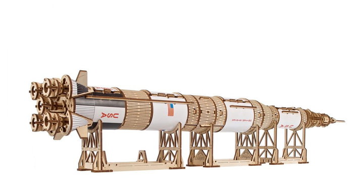 Ugears Maquette en bois Saturn V NASA Ugears Maquette en bois Saturn V NASA