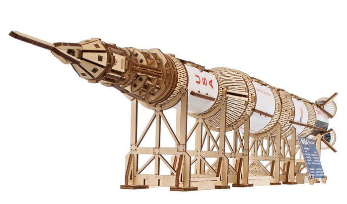 Ugears Maquette en bois Saturn V NASA Ugears Maquette en bois Saturn V NASA