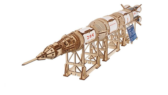 Ugears Maquette en bois Saturn V NASA Ugears Maquette en bois Saturn V NASA