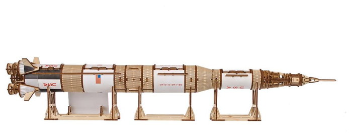 Ugears Maquette en bois Saturn V NASA Ugears Maquette en bois Saturn V NASA