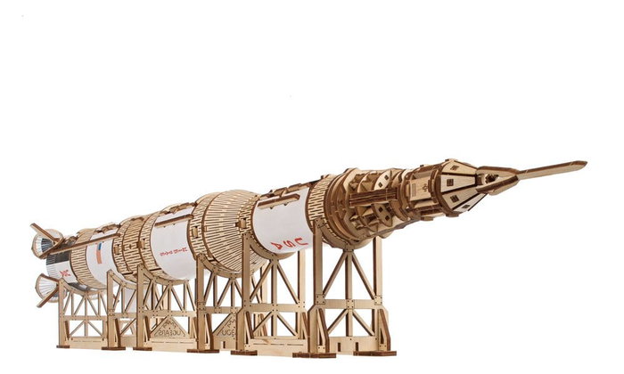 Ugears Maquette en bois Saturn V NASA Ugears Maquette en bois Saturn V NASA