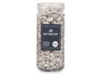 GIFTDECOR Bote Piedra 10-20 mm Métallisée Gris 700g