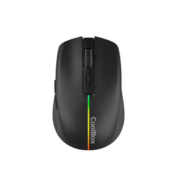Souris sans-fil CoolBox COO-MOU-W01-B Noir 1600 dpi Souris sans-fil CoolBox COO-MOU-W01-B Noir 1600 dpi