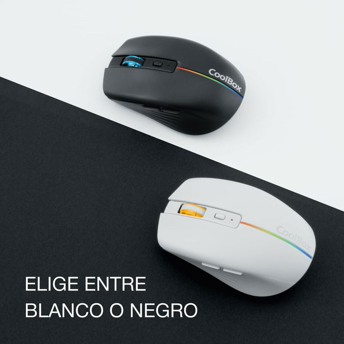 Souris sans-fil CoolBox COO-MOU-W01-B Noir 1600 dpi Souris sans-fil CoolBox COO-MOU-W01-B Noir 1600 dpi