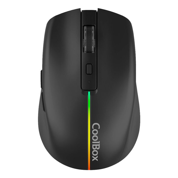 Souris sans-fil CoolBox COO-MOU-W01-B Noir 1600 dpi Souris sans-fil CoolBox COO-MOU-W01-B Noir 1600 dpi