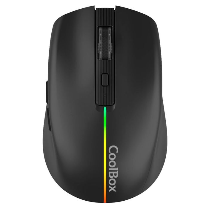 Souris sans-fil CoolBox COO-MOU-W01-B Noir 1600 dpi Souris sans-fil CoolBox COO-MOU-W01-B Noir 1600 dpi