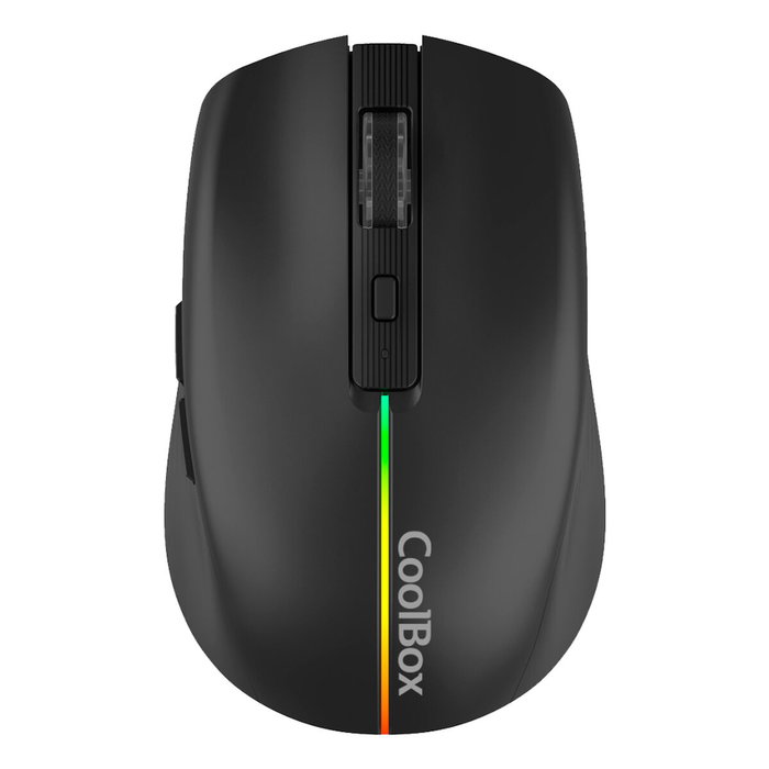 Souris sans-fil CoolBox COO-MOU-W01-B Noir 1600 dpi Souris sans-fil CoolBox COO-MOU-W01-B Noir 1600 dpi