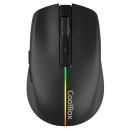 Coolbox W01 Souris Gaming Sans Fil Noir