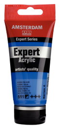 Amsterdam Expert Series Peinture Acrylique Bleu Cobalt 511 - 75 ml