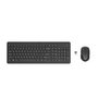 clavier et souris HP 2V9E6AA#ABE Noir Espagnol Qwerty