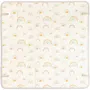 Infantino Tapis d'éveil géant pliable - 144x144 cm déplié, surface granulée douce, réversible arc-en-ciel, pour bébé de 0-24 mois