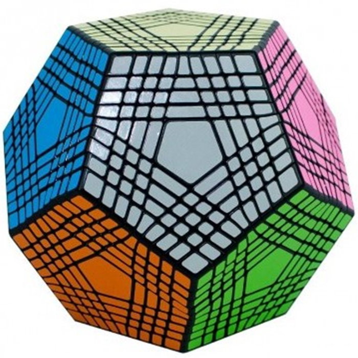 Shengshou Petaminx 9x9 Dodecaedre Rubik Cube 962 Pièces Stickers