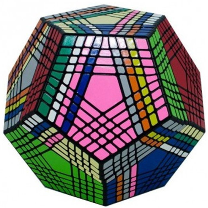 Shengshou Petaminx 9x9 Dodecaedre Rubik Cube 962 Pièces Stickers