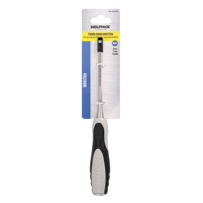 WOLFPACK LINEA PROFESIONAL Ciseau à bois Maurer manche bi-matière 6 mm