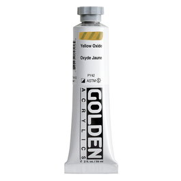 Golden Couleurs Acryliques Heavy Body Jaune Oxyde 59 ml