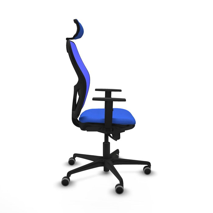 Piqueras y Crespo Chaise de Bureau avec Appui-tête Jorquera Bleu Piqueras y Crespo Chaise de Bureau avec Appui-tête Jorquera Bleu