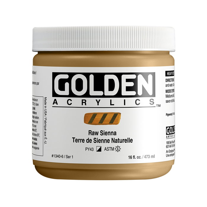 Golden Heavy Body Terre de Sienne Naturelle 473 ml Golden Heavy Body Terre de Sienne Naturelle 473 ml