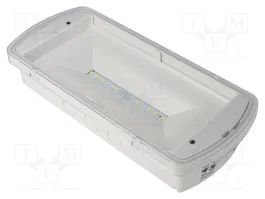 EATON ELECTRIC SafeLite Grille d'éclairage d'avertissement LED blanc IP42