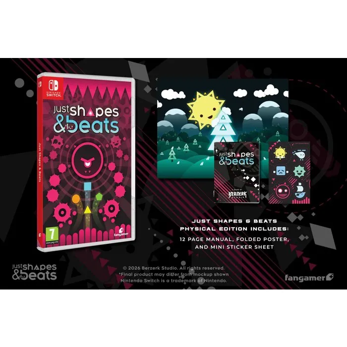 Just For Games Just Shapes & Beats - Nintendo Switch Just For Games Just Shapes & Beats - Nintendo Switch