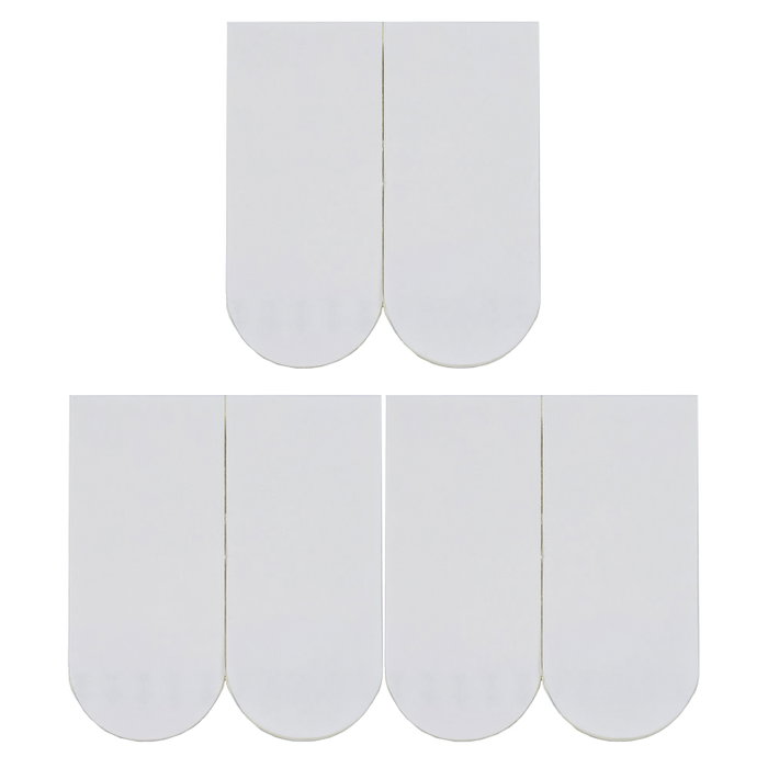 ORYX Tiras Adhesivas Doble Cara Sin Residuos (Blister de 6 piezas)