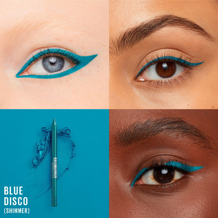Maybelline TATTO LINER Crayon Gel #blue disco 1,3 gr Maybelline TATTO LINER Crayon Gel #blue disco 1,3 gr