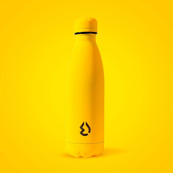 WATER REVOLUTION Gourde Isothermique en Acier Inoxydable, Capacité 500ml, Résistante, Sans BPA, Garde le Froid 24h et le Chaud 12h